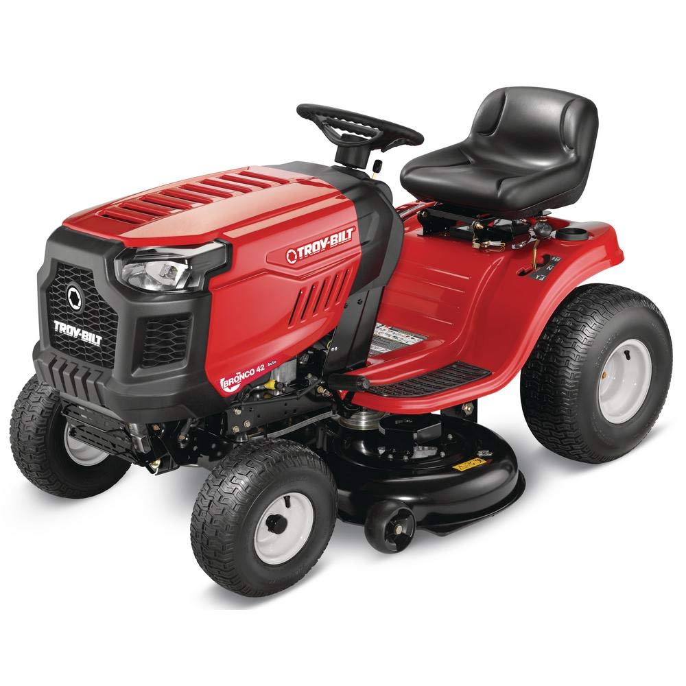 Troy Bilt Bronco 42 | 42 in. | 19 HP Briggs & Stratton Engine | With Mow in Reverse
