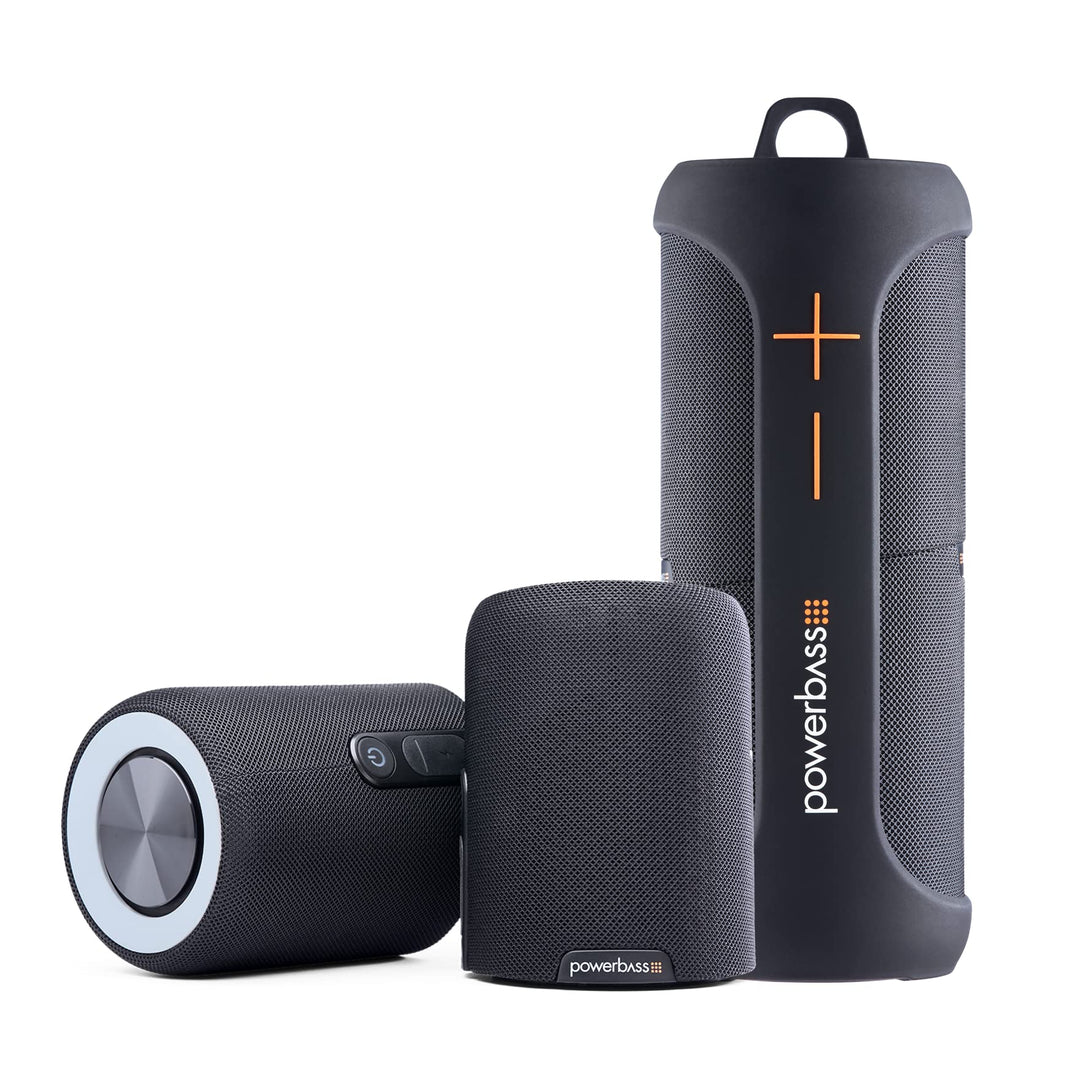 PowerBass BT-200 Split Portable Bluetooth Speaker | With TWS True Wireless Stereo