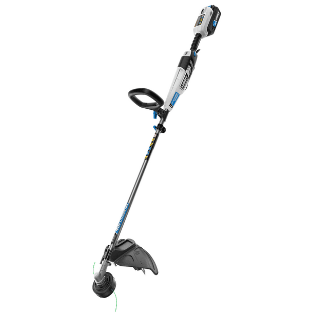 Restored HART 40-Volt Cordless Attachment Capable 15-inch String Trimmer Kit, (1) 4.0Ah Lithium-Ion Battery (Refurbished)