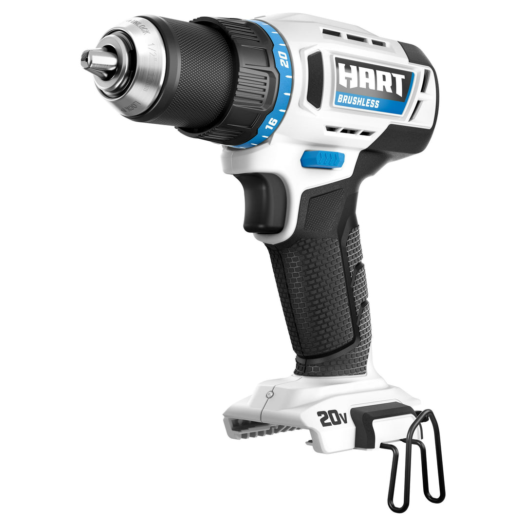 Restored HART Cordless 20-Volt Brushless 1/2-inch Drill/Driver (20V Battery Not Included) (Refurbished)