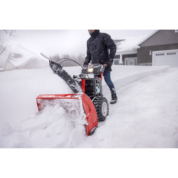 Premium Restored Troy-Bilt Storm 3090 30 in. 357cc Two-Stage Electric Start Gas Snow Blower with Power Steering and Heated Grips 31AH5DP5B66  [Remanufactured]