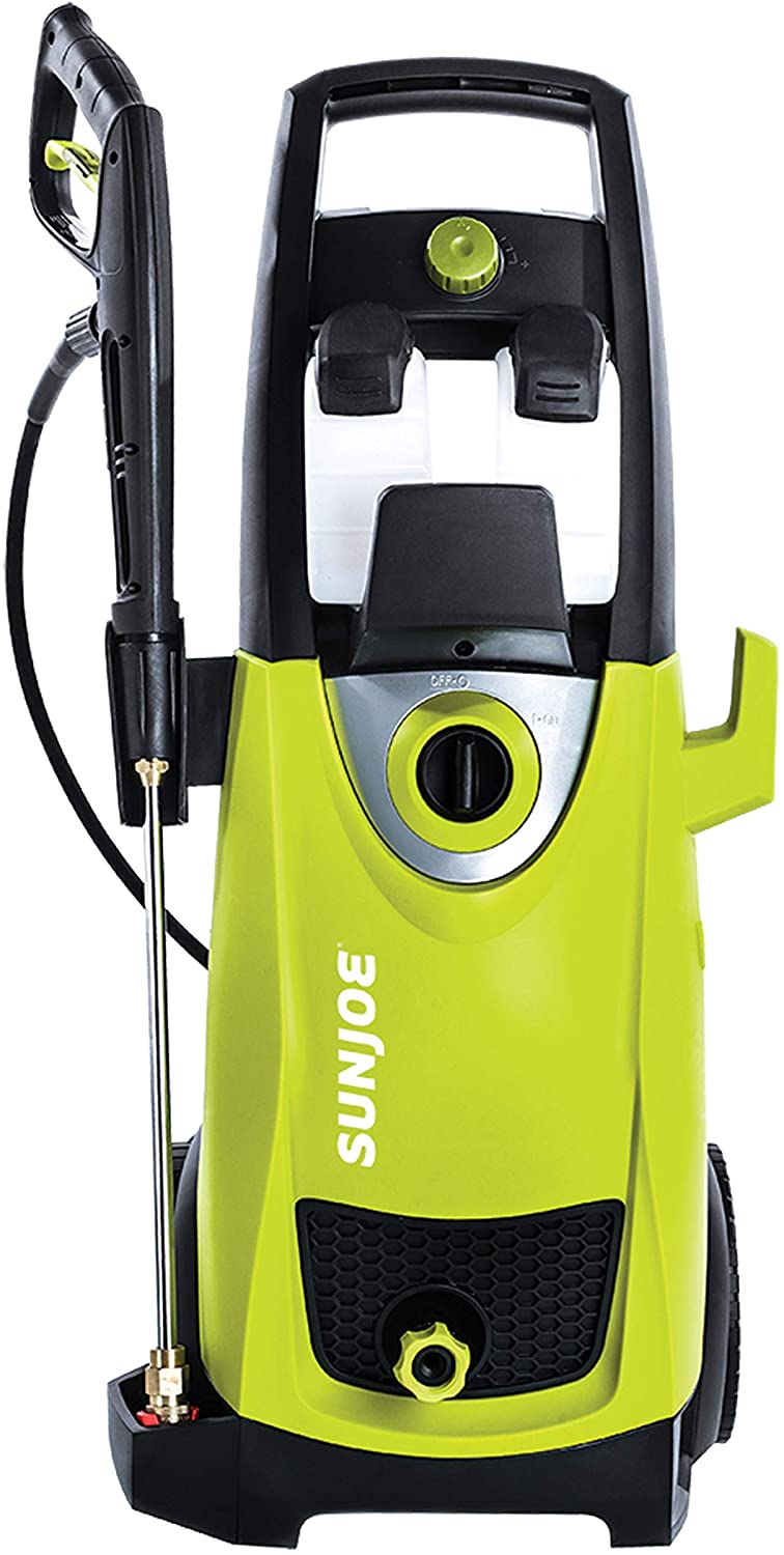 Restored Scratch and Dent Sun Joe SPX3000 Electric Pressure Washer (green) | 14.5-Amp | 2030 PSI Max* | 1.76 GPM Max* | Scratch and Dent