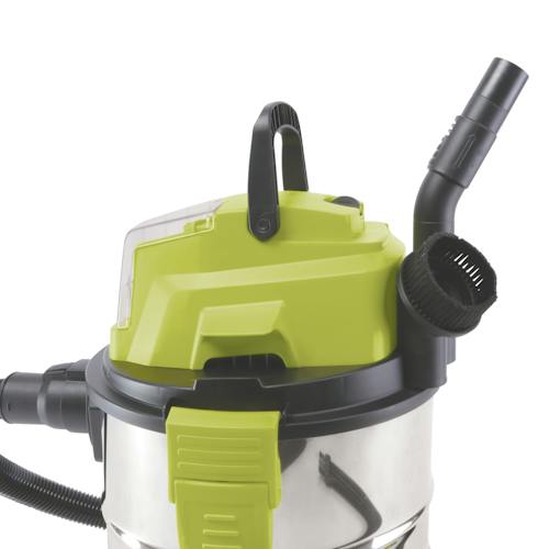 Restored Sun Joe 24V-WDV6000 | 24-Volt* IONMAX Cordless Portable Stainless Steel Wet/Dry Vacuum Kit | 5.3 Gal | W/ 4.0-Ah Battery + Charger (Refurbished)