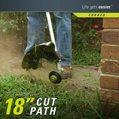 Restored Greenworks 40 volt straight shaft attach (Refurbished)