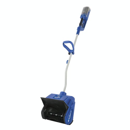 Snow Joe iON13SS 40-Volt iONMAX Cordless Snow Shovel Kit | 13-Inch | W/ 2.0-Ah Battery and Charger (Certified Refurbished, Blue)