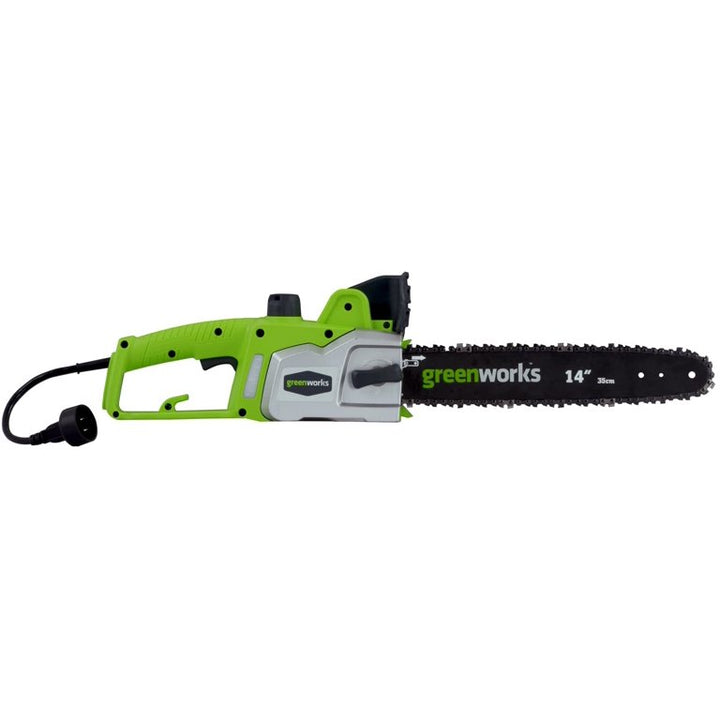 Restored Scratch and Dent Greenworks 9 Amp 14-inch Corded Electric Chainsaw, 20012 (Refurbished)