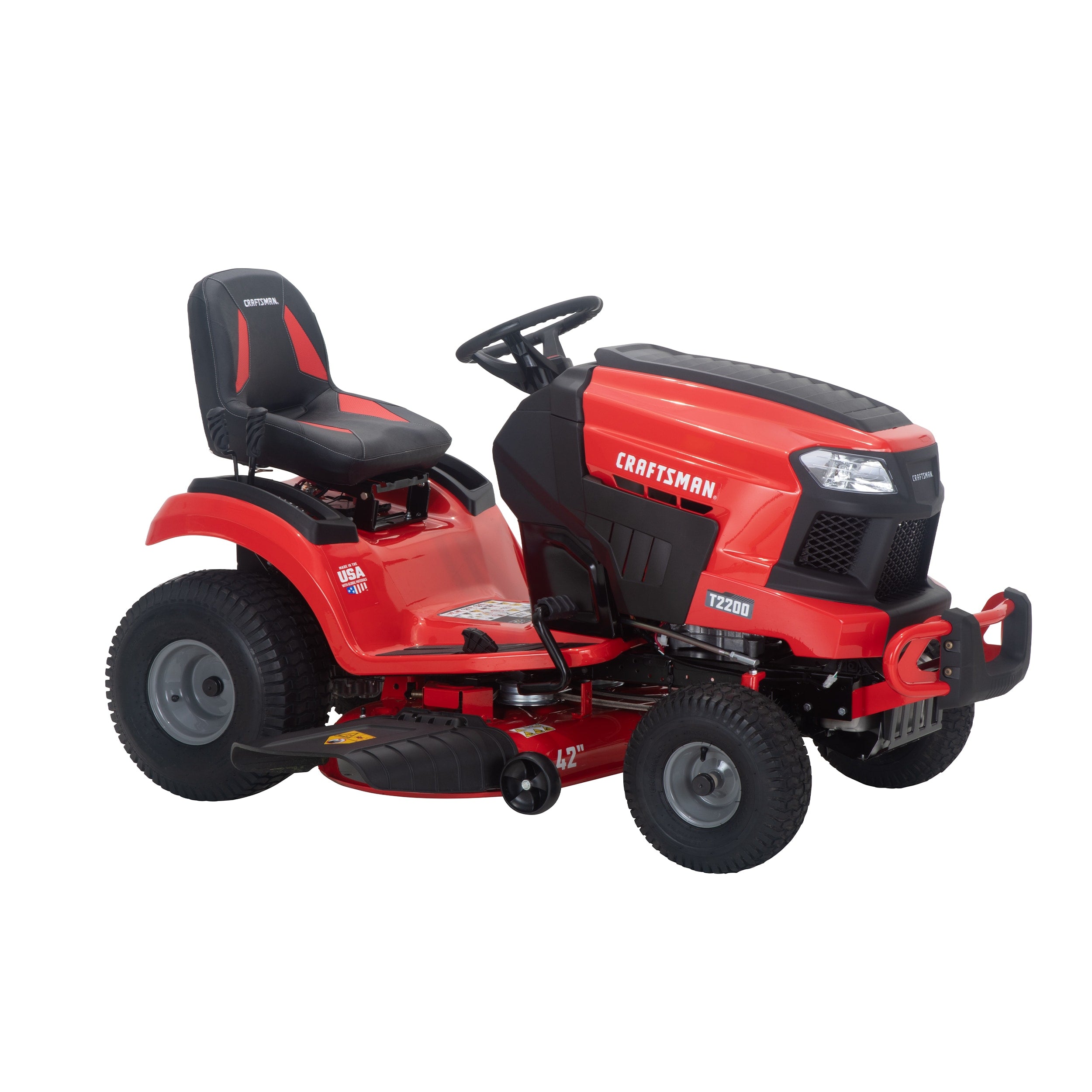 Craftsman lawn tractor best sale 19.5 hp 42 mower