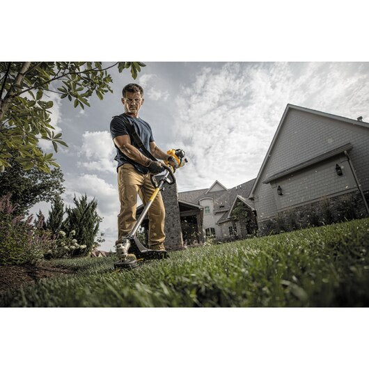 DEWALT DXGST227SS - 27cc 2-Cycle Gas Straight Shaft String Trimmer with Attachment Capability