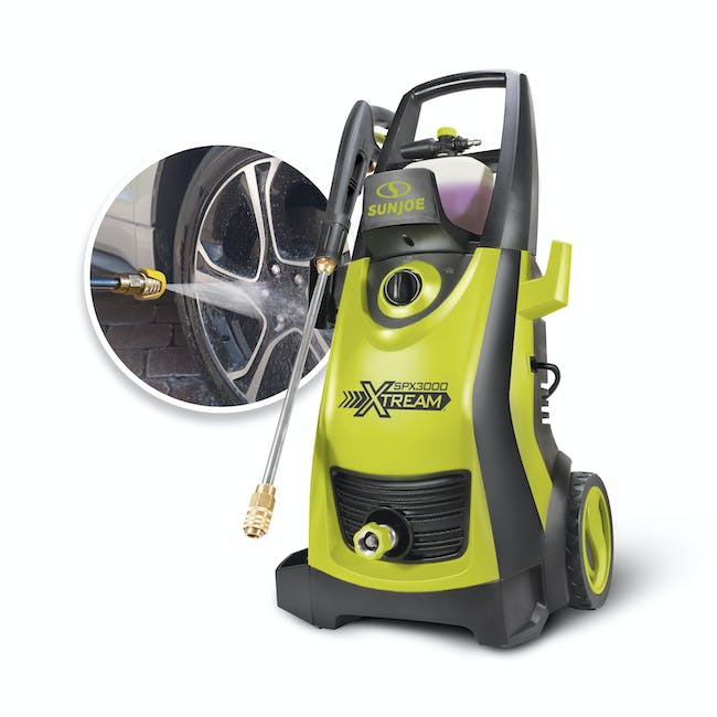 Restored Scratch and Dent Sun Joe SPX3000?-XT1-BV XTREAM Clean Electric Pressure Washer | 13-Amp | Best Value Bundle | XTREAM Triple Action Power (Refurbished)