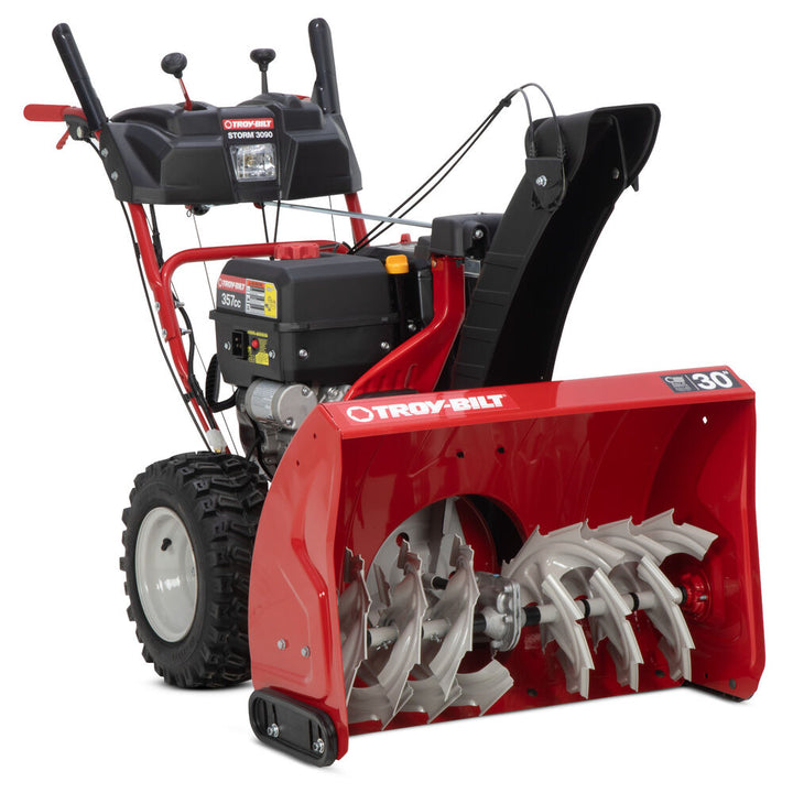 Premium Restored Troy-Bilt Storm 3090 30 in. 357cc Two-Stage Electric Start Gas Snow Blower with Power Steering and Heated Grips 31AH5DP5B66  [Remanufactured]