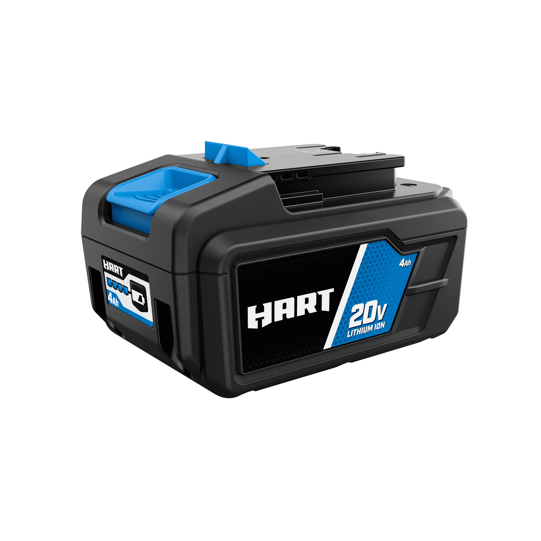 Restored Scratch and Dent HART 20 Volt Lithium Ion 4.0Ah Battery Char JOE s Factory Outlet