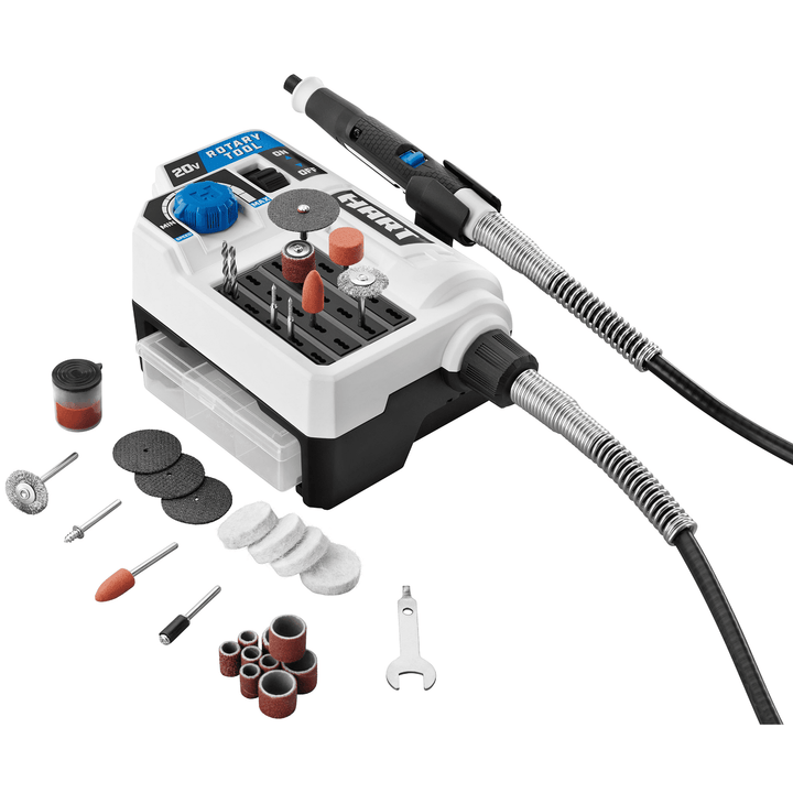 Restored Scratch and Dent HART 20-Volt Cordless Rotary Tool with 33 Accessories (Battery Not Included) (Refurbished)