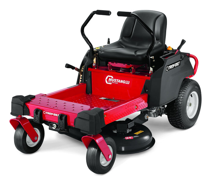 Troy-Bilt Mustang Fit 34 Riding Zero Turn Lawn Mower with 34-Inch Deck and 452cc Engine [Remanufactured]