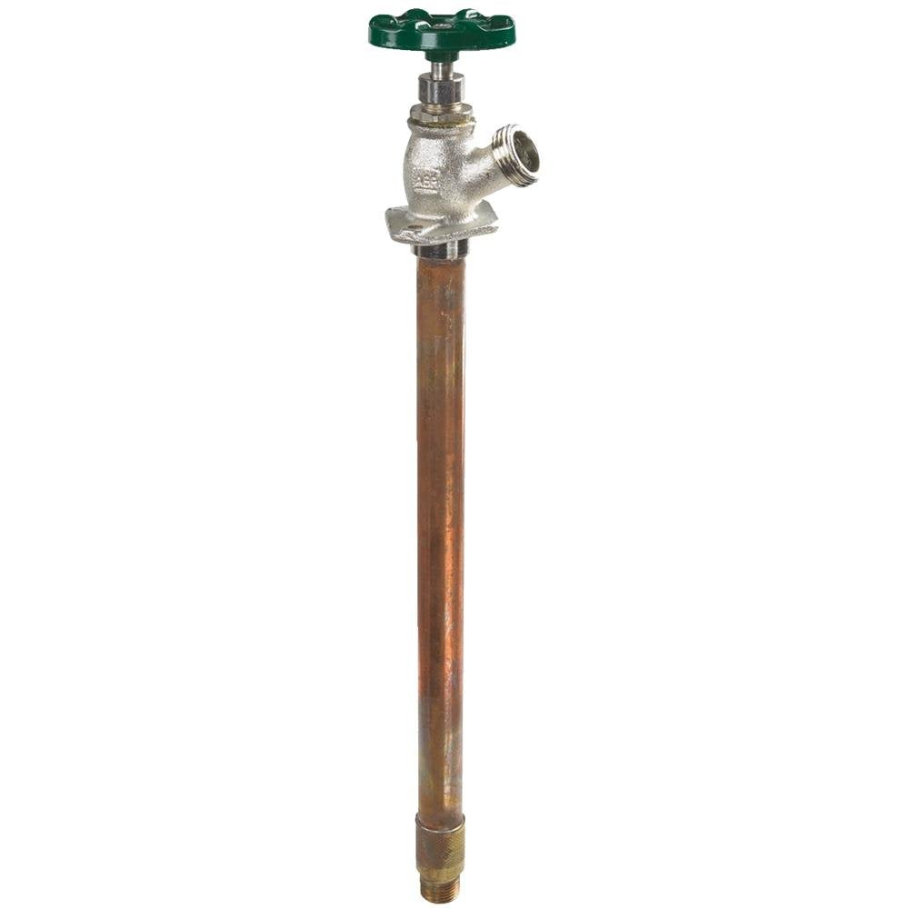 ARROWHEAD BRASS & PLUMBING 456-12LF 12" BRS Wall Hydrant