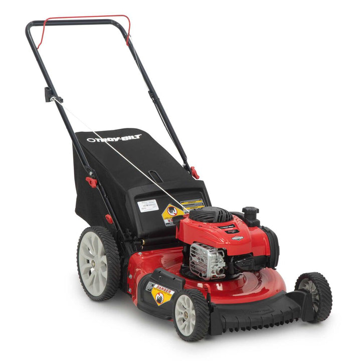 Troy-Bilt TB125B | 21" | 140cc Push Lawn Mower | Briggs & Stratton engine | With Rear Bag, Mulch and Side Discharge