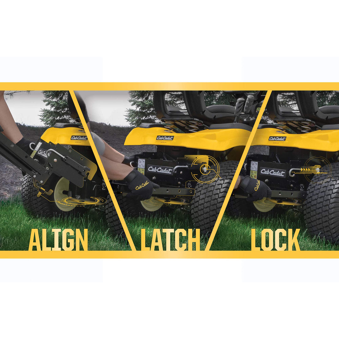 Cub Cadet 42 in. and 46 in. FastAttach Double Bagger for XT1 and XT2 Series Riding Lawn Mowers (2015 and After)