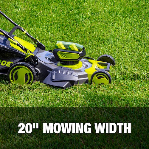 Restored Sun Joe 24V-X2-21LMSP 48-Volt iON+ Cordless Self Propelled Lawn Mower Kit, W/ 2 x 4.0-Ah Batteries, Dual Port Charger, and Collection Bag, 21-Inch, 7-Position (Refurbished)