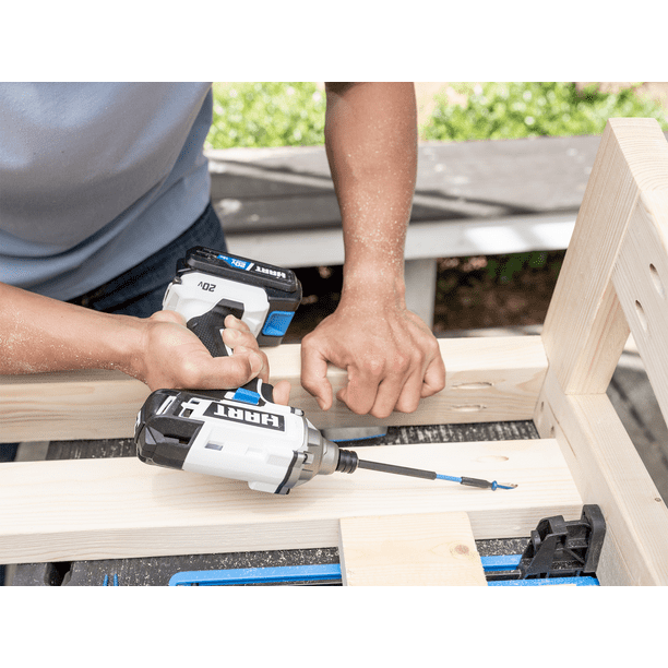 Hart Tools HART 6-Tool Combo Kit Saw, Drill, Impact, Sander