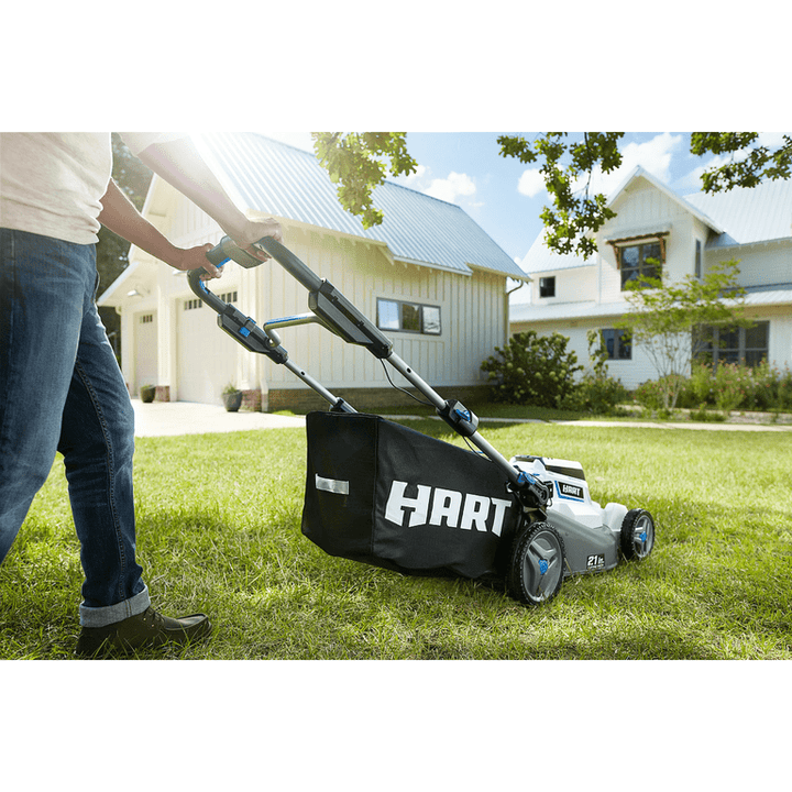 Restored HART 40-Volt Brushless 21-inch Adaptive Speed Mower | Cordless | Mower Only - Battery & Charger Not Included (Refurbished)