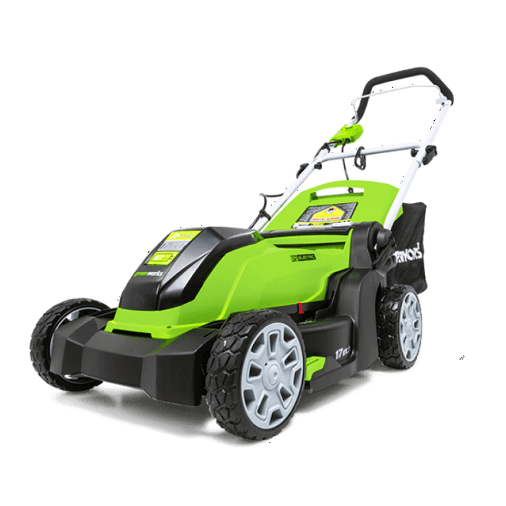 Restored Greenworks 10 Amp 17-inch Corded Electric Lawn Mower (Refurbished)