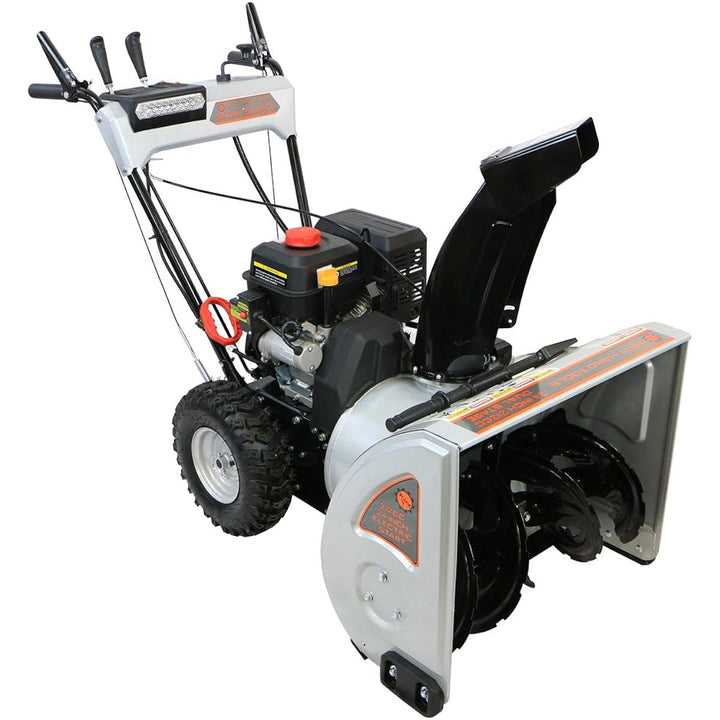 Restored Dirty Hand Tools 106371 - Self-Propelled, Dual Stage, 212cc Loncin Engine, 24" Snow Blower (Refurbished)