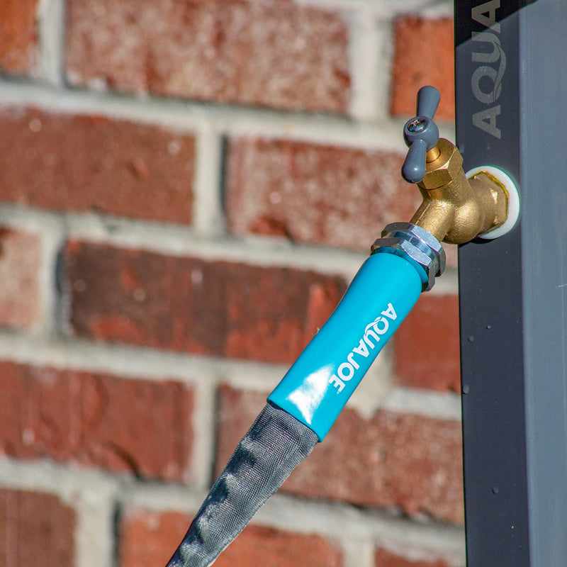 Restored Scratch and Dent Aqua Joe AJFJH75-PRO Fiberjacket Garden Hose w/Metal Fittings, 600 Max PSI Rating (Refurbished)