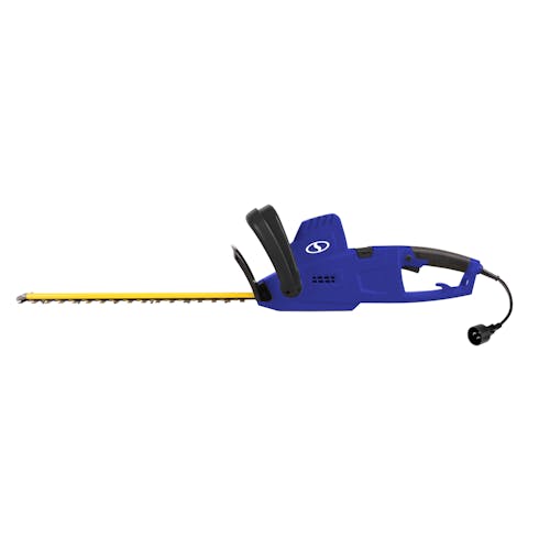 Snow Joe Sun Joe GTS4000E-GRY Lawn + Garden Multi-Tool System (Hedge + Pole Trimmer, Grass Trimmer, Garden Tiller), Blue [Remanufactured]