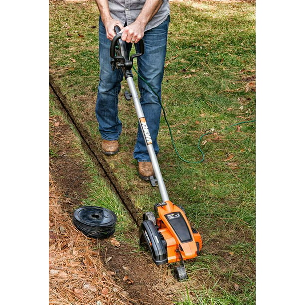 Restored Scratch and Dent Worx WG896 12 Amp 7.5" Electric Lawn Edger & Trencher (Refurbished)