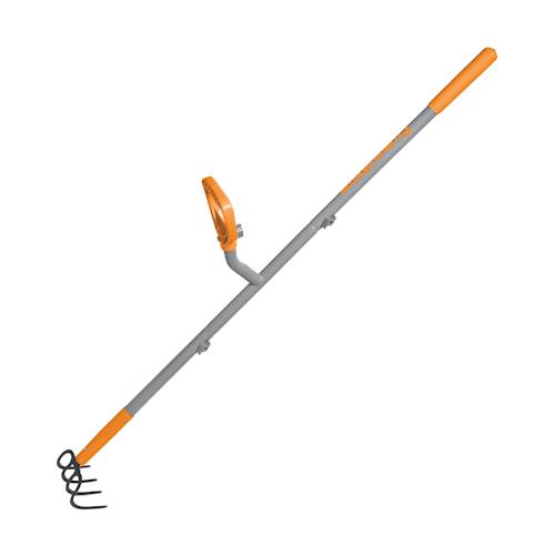 Ergie Systems ERG-CLTV45 | Steel Shaft Garden Soil Cultivator | 54-Inch | 4 Tines (Open Box)