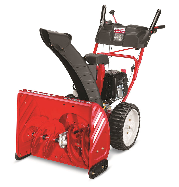 Troy-Bilt Storm 2460 208cc Electric Start 24-Inch Two-Stage Gas Snow Thrower [Remanufactured]