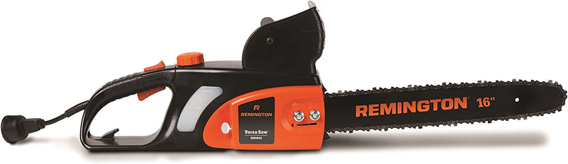 Remington RM1645 Versa Saw 12 Amp 16-Inch Electric Chainsaw with Automatic Chain with Auto Oiler-Soft-Touch Grip and Hand Guard