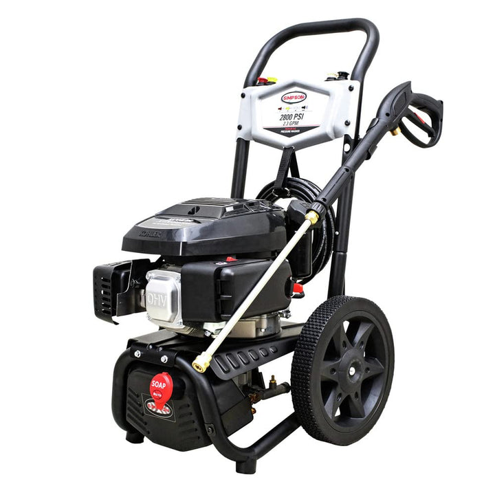 Simpson MS61114-S MegaShot Series 2800 PSI Kohler Engine 2.3 GPM Axial Cam Pump Cold Water Premium Residential Gas Pressure Washer [Local Pickup Only]