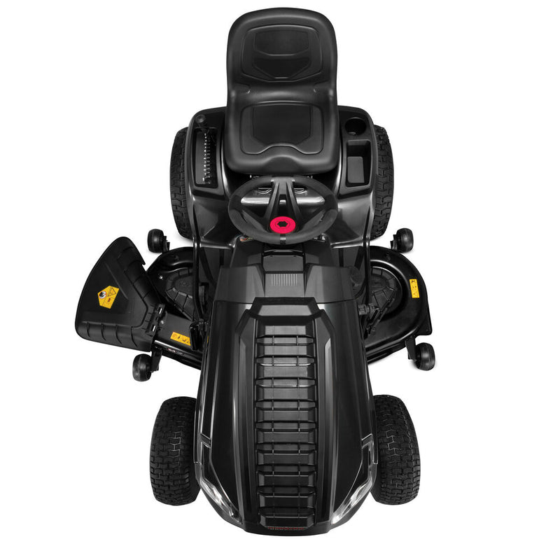 Restored Troy-Bilt Super Bronco 54 XP Riding Lawn Mower with 54 In Deck and Hydrostatic Transmission [Remanufactured]