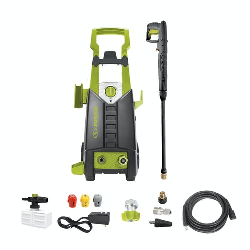 Restored Sun Joe SPX2598-ELT Electric Pressure Washer | Included Extension Wand and High Pressure Lance | 2050 PSI Max* | 1.65 GPM Max (Refurbished)