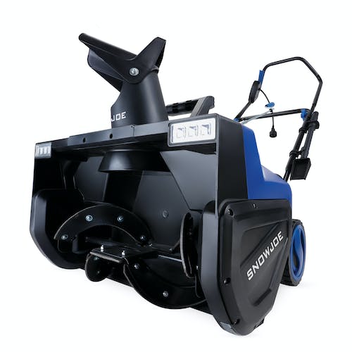 Restored Scratch and Dent Snow Joe SJ627E-CVR Electric Snow Thrower | 22-Inch | 15-Amp | w/ Dual LED Lights Bonus Cover (Refurbished)