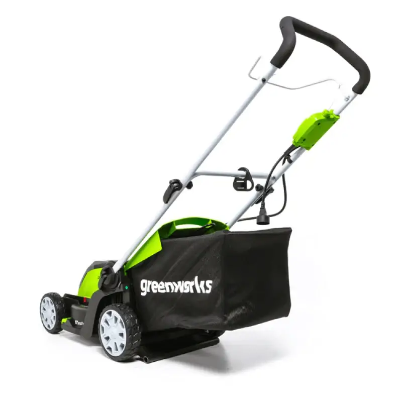 Restored Scratch and Dent Greenworks 10 Amp 17-inch Corded Electric Lawn Mower (Refurbished)