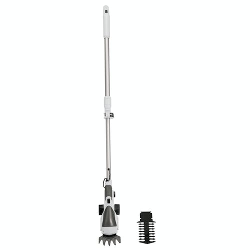 Restored Scratch and Dent Sun Joe HJ605CC-GRY 2-in-1 Electric Telescoping Grass Trimmer, Grey (Refurbished)