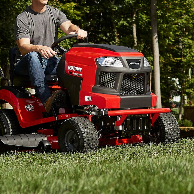 Craftsman T210 Turn Tight 18 HP Hydrostatic 42 in Riding Lawn Mower 13 JOE s Factory Outlet
