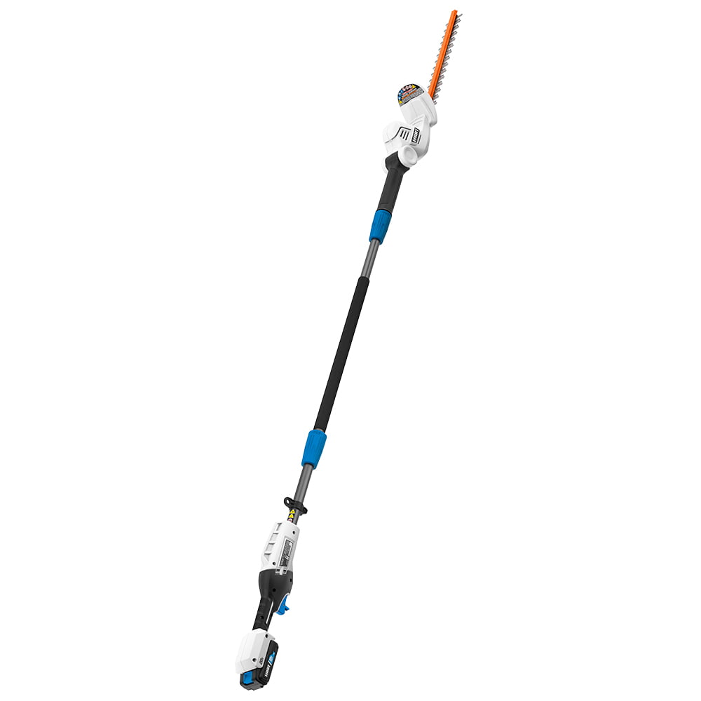 Restored HART 20-Volt Pole Hedge Trimmer Kit, (1) 2.0 Ah Lithium-Ion Battery (Refurbished)