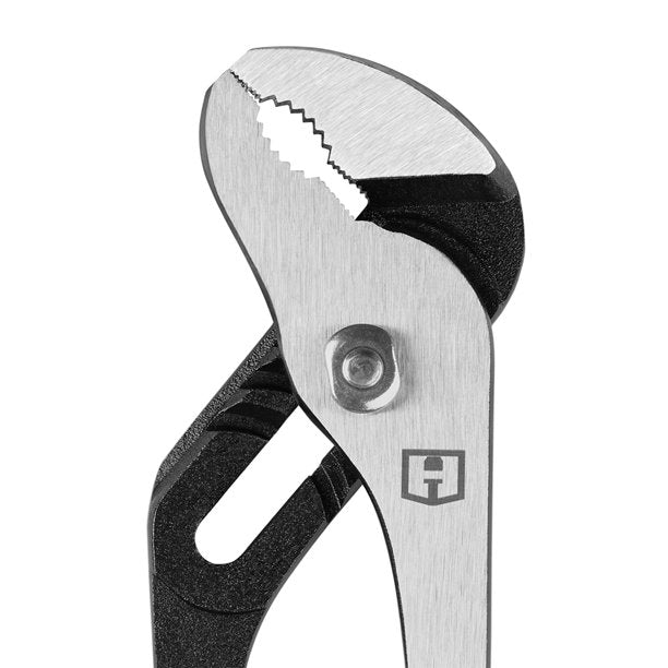 Restored HART 8-inch Groove Joint Pliers, Hardened Teeth, Comfort Grip (Refurbished)