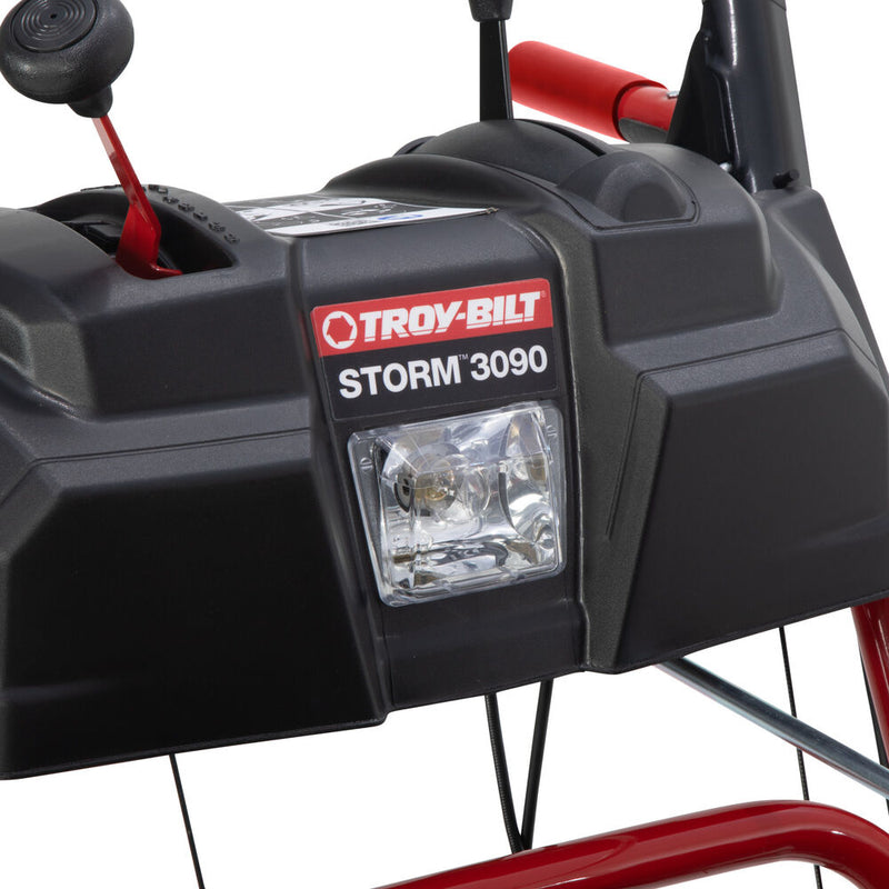 Troy-Bilt Storm 3090 30 in. 357cc Two-Stage Electric Start Gas Snow Blower with Power Steering and Heated Grips 31AH5DP5B66  [Remanufactured]