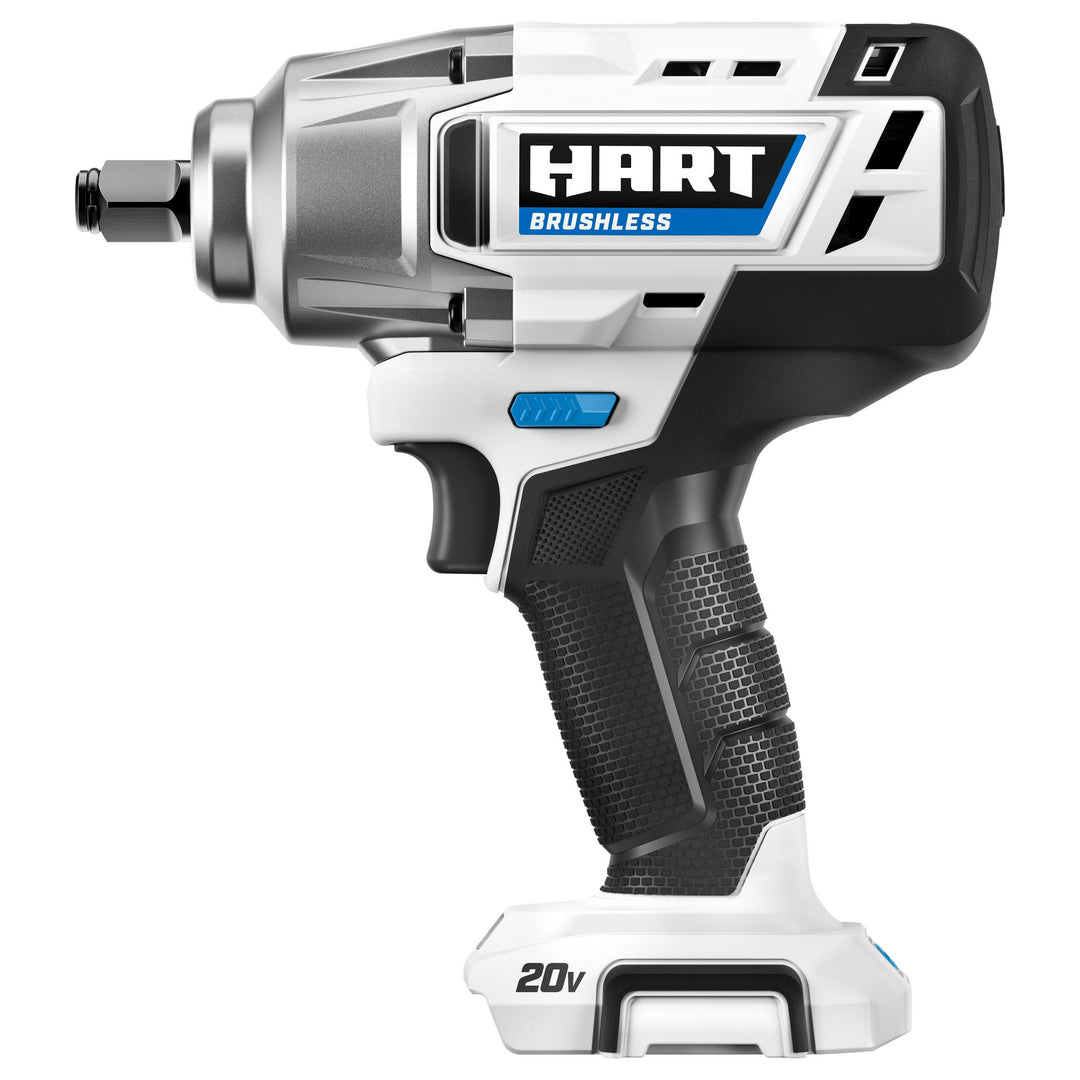 (Restored) HART 20-Volt Cordless Brushless 1/2 inch Impact Wrench (Battery Not Included) (Refurbished)
