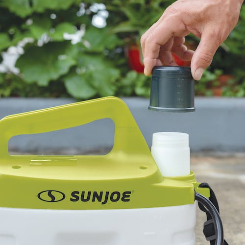 Restored Sun Joe SJ-APS-2G Cordless All Purpose Chemical Sprayer | 4-Volt | 2 Gallon (Refurbished)