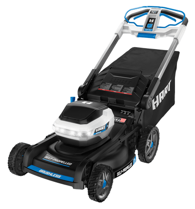 Restored HART 40-Volt SUPERCHARGE Brushless 21-inch 3-in-1 Self-Propelled Mower (2) 6.0 Ah Lithium-Ion Batteries (Refurbished)