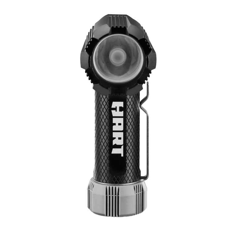 Restored HART Rechargeable LED Pivoting Flashlight, 500 Lumens, Magnetic Base (Refurbished)