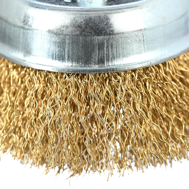 Restored HART 3-inch Coarse Wire Cup Brush (Refurbished)