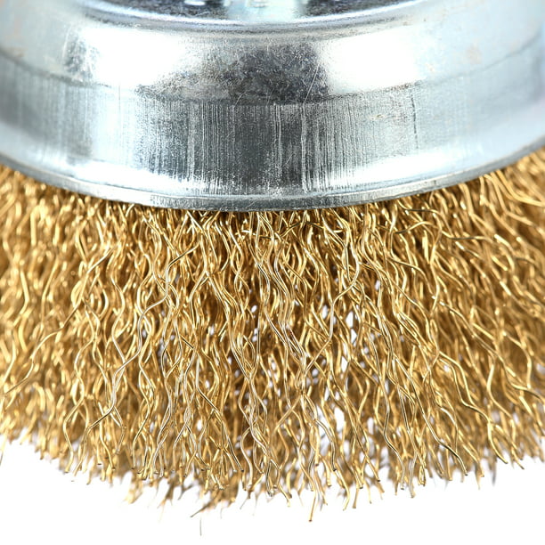 Restored Scratch and Dent HART 3-inch Coarse Wire Cup Brush (Refurbished)
