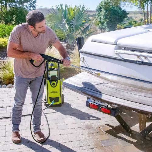 Restored Scratch and Dent Sun Joe SPX3000?-XT1-BV XTREAM Clean Electric Pressure Washer | 13-Amp | Best Value Bundle | XTREAM Triple Action Power (Refurbished)