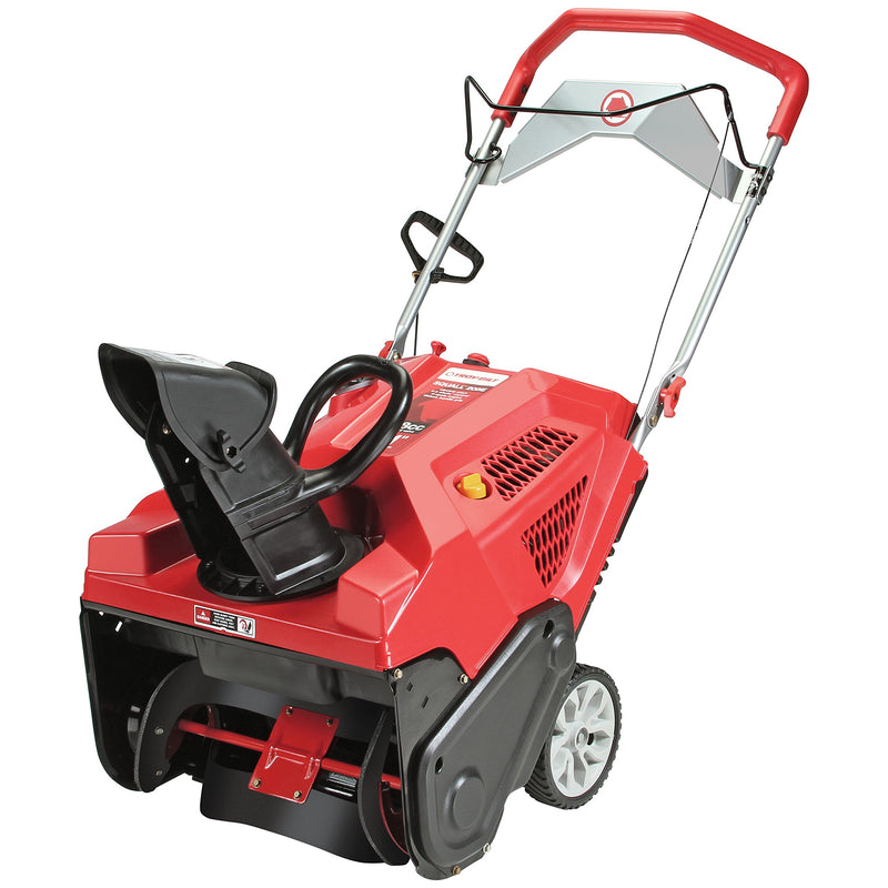 Troy-Bilt Squall 21 in. 208 cc Electric Start Single-Stage Gas Snow Blower with E-Z Chute Control Model 208E [Remanufactured]
