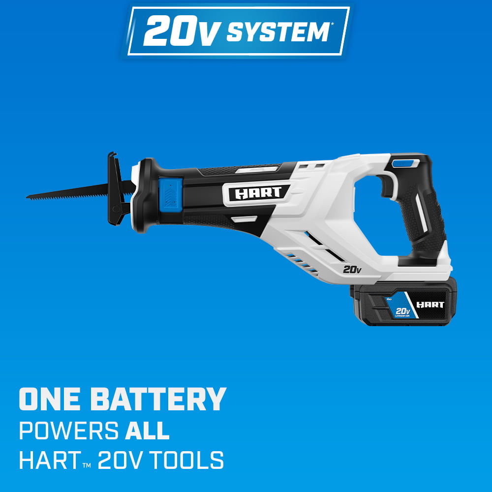 (Restored) HART 20-Volt Reciprocating Saw (Battery Not Included) (Refurbished)